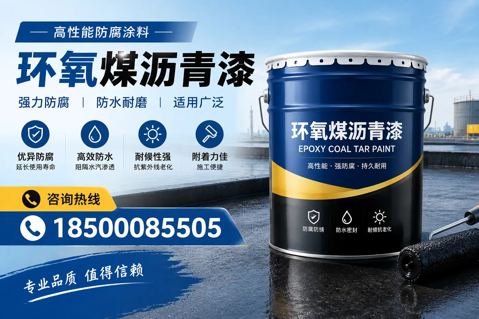 环氧煤沥青漆的主要成分与功能,天门用户深度了解